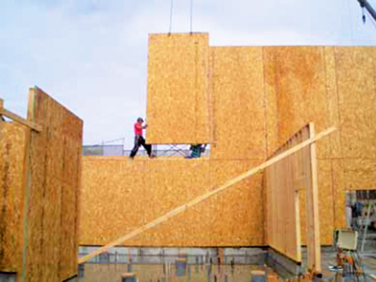 二段目パネル建て込み