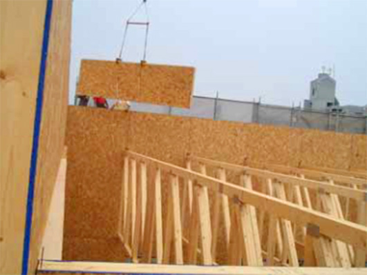 屋根パネル建て込み